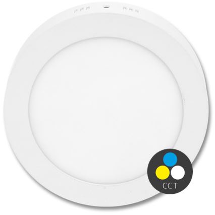 Φωτιστικό οροφής LED LADA LED/25W/230V 3000/4000/6000K διάμετρος 30 cm λευκό