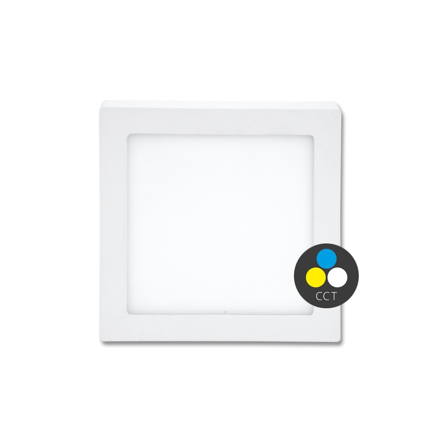 Φωτιστικό οροφής LED RAFA LED/12W/230V 3000/4000/6000K 17x17 εκ. λευκό