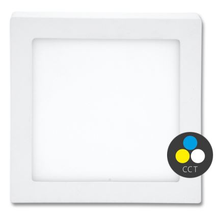 Φωτιστικό οροφής LED RAFA LED/18W/230V 3000/4000/6000K 22x22 cm λευκό