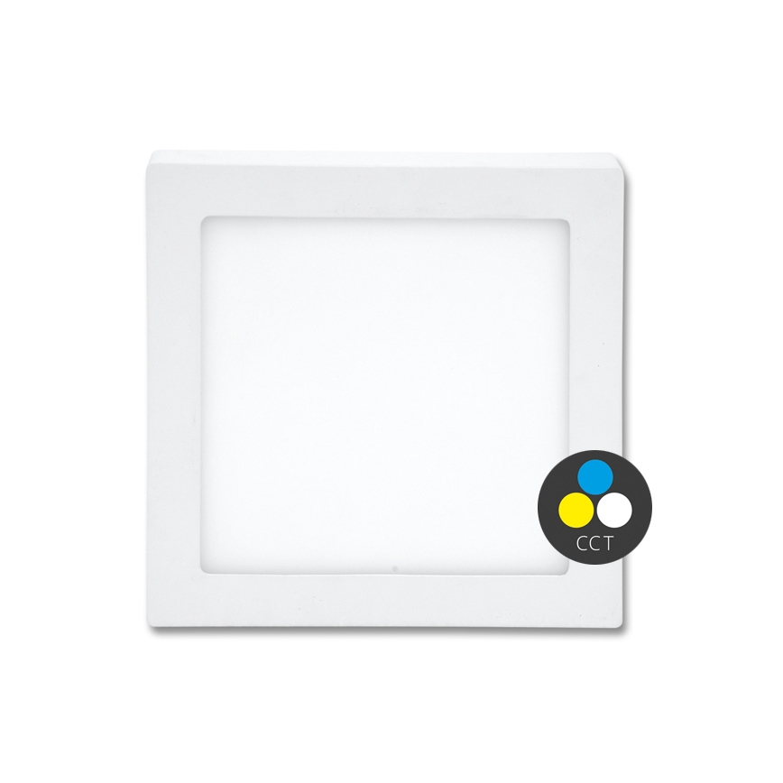 Φωτιστικό οροφής LED RAFA LED/18W/230V 3000/4000/6000K 22x22 cm λευκό