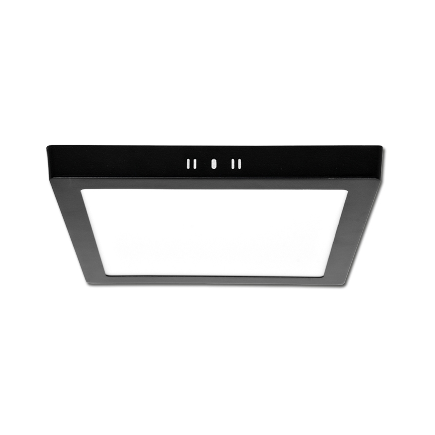 Φωτιστικό οροφής LED RAFA LED/25W/230V 3000/4000/6000K 30x30 εκ. μαύρο