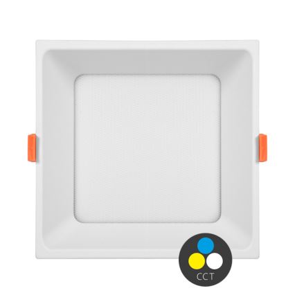 LED φωτιστικό οροφής TONY LED/24W/230V 3000/4000/6500K 17x17 εκ. λευκό