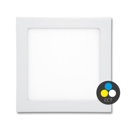 Χωνευτό Φωτιστικό μπάνιου LED RAFA LED/12W/230V 3000/4000/6000K 17x17 cm IP44 λευκό