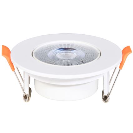 LED Dimmable χωνευτό φωτιστικό ZITA LED/3/5/7W/230V 3000/4000/6000K διάμετρος 9 cm λευκό