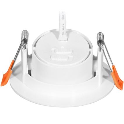 LED Dimmable χωνευτό φωτιστικό ZITA LED/3/5/7W/230V 3000/4000/6000K διάμετρος 9 cm λευκό