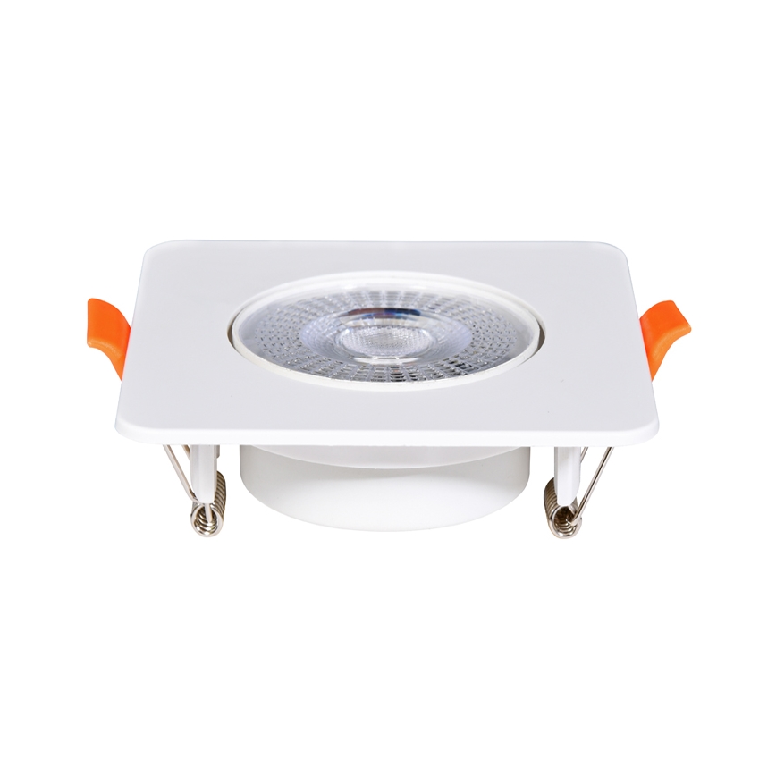 LED Dimmable χωνευτό φωτιστικό KENT LED/3/5/7W/230V 3000/4000/6000K 9x9 cm λευκό