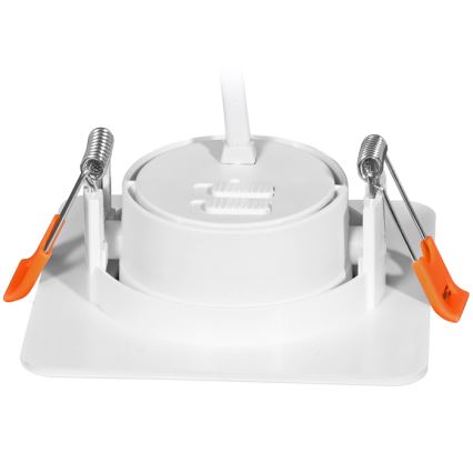 LED Dimmable χωνευτό φωτιστικό KENT LED/3/5/7W/230V 3000/4000/6000K 9x9 cm λευκό