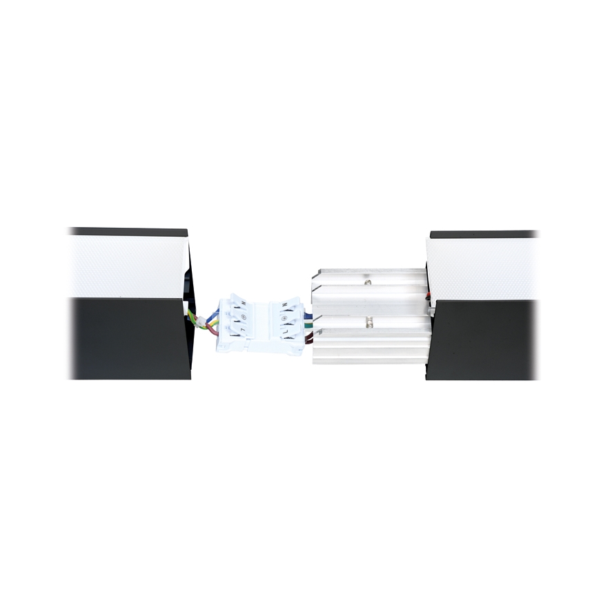Φωτιστικό οροφής LED DONAR LED/28W/230V 4000K 120 cm μαύρο