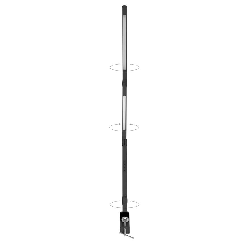 Επιτραπέζια λάμπα dimming LED SPACE LED/8W + LED/11W/230V 3000-6000K μαύρο
