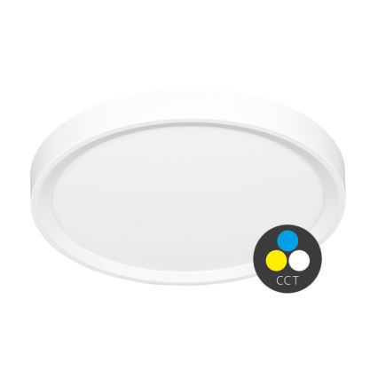 Φωτιστικό οροφής LED SALY LED/40W/230V 3000/4000/6000K διάμετρος 50 cm IP40 λευκό