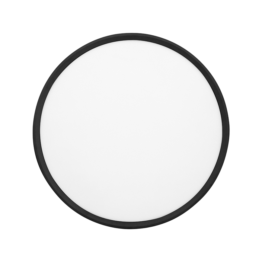 Φωτιστικό οροφής LED SALY LED/50W/230V 3000/4000/6000K διάμετρος 60 cm IP40 μαύρο