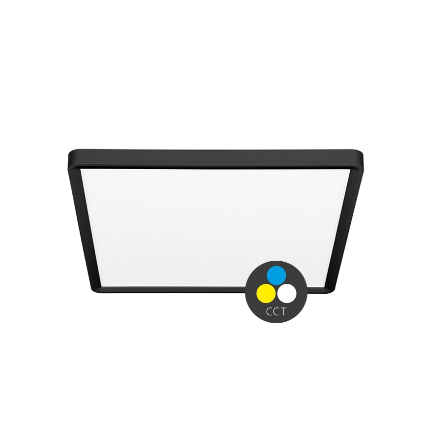 Φωτιστικό οροφής LED TERY LED/32W/230V 3000/4000/6000K 40x40 cm IP40 μαύρο