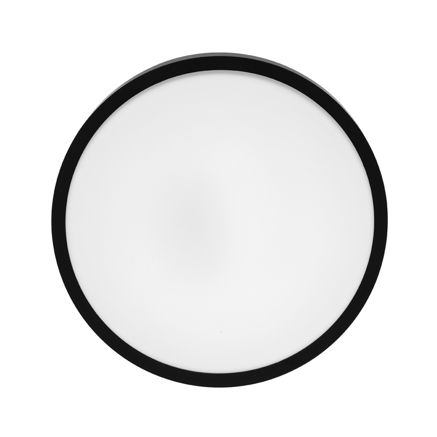 Φωτιστικό οροφής μπάνιου LED LIRA LED/18W/230V 4000K διάμετρος 29,5 cm IP44 μαύρο