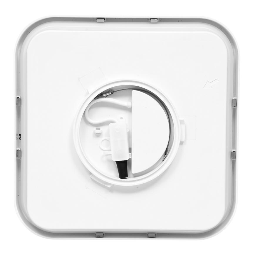 Φωτιστικό οροφής μπάνιου LED LUKY LED/12W/230V 4000K 25x25 cm IP44 λευκό