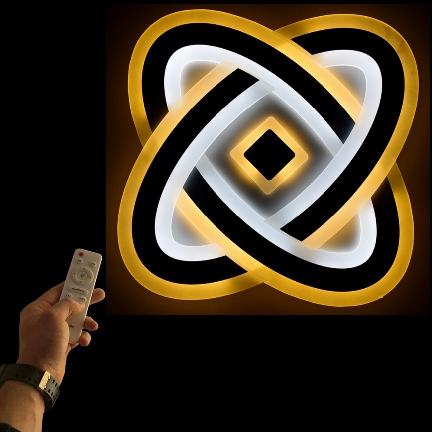 Φως οροφής dimmer LED ECHO ED/90W/230V + τηλεχειριστήριο