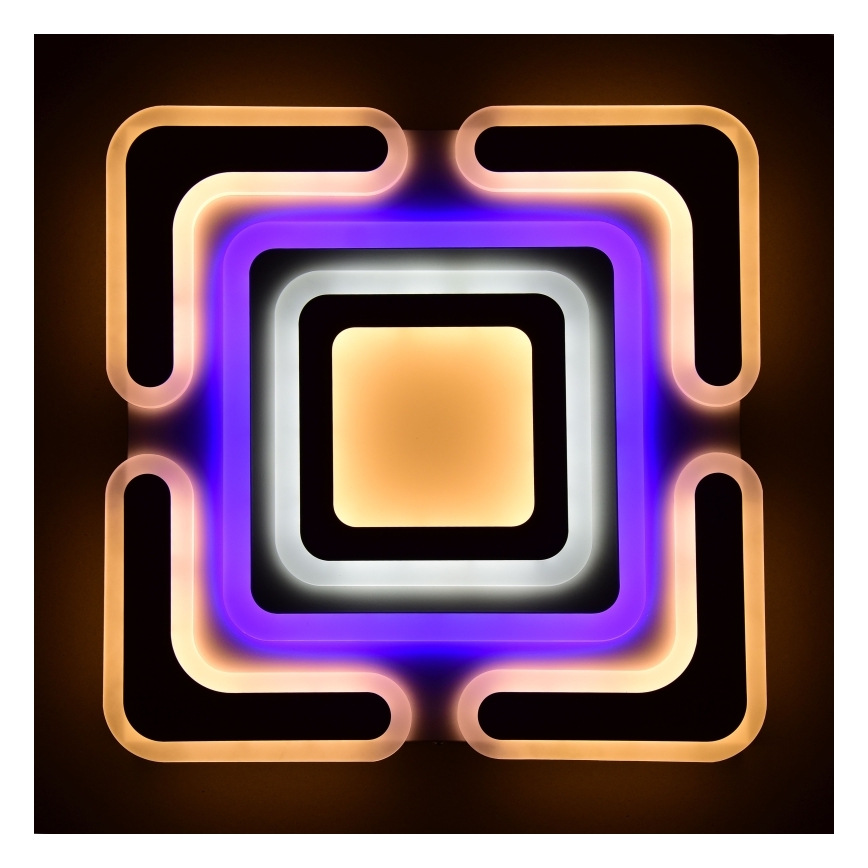 LED Dimmable φωτιστικό οροφής TIPO LED/120W/230V 2700-6500K πολύχρωμο + τηλεχειριστήριο