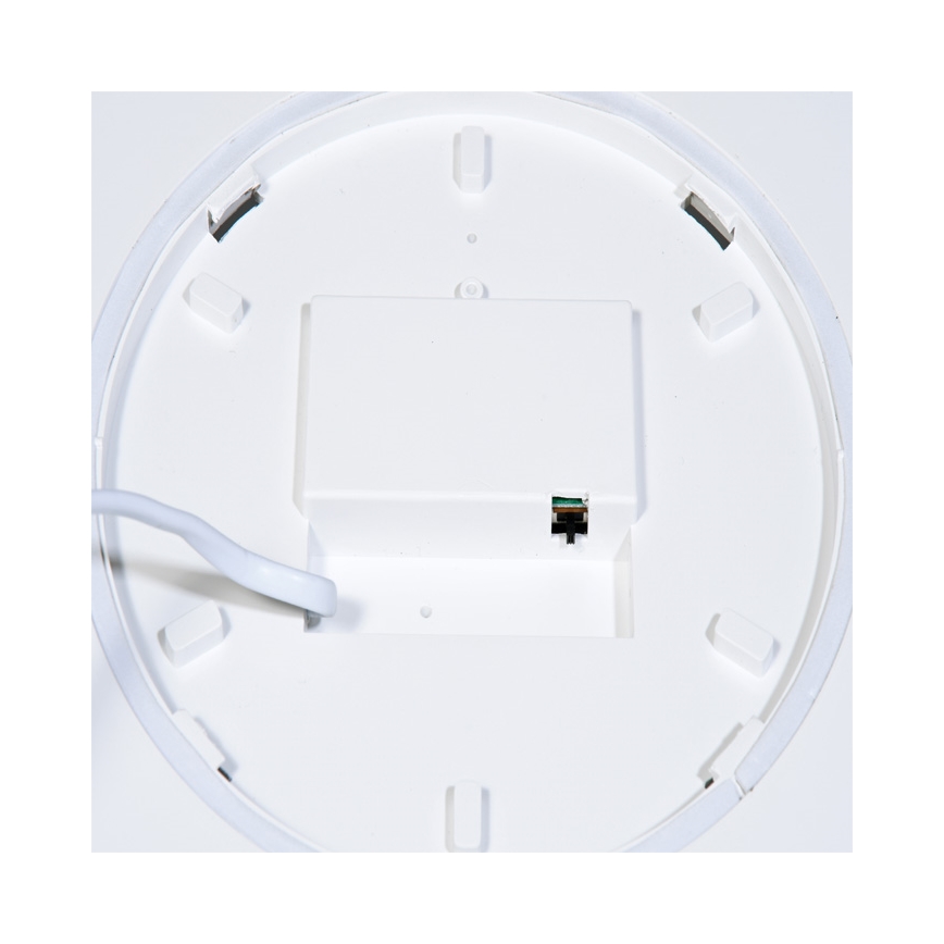 Φωτιστικό οροφής μπάνιου LED MAKARON LED/24W/230V 3000/4000/6000K διάμετρος 30 cm IP44 μαύρο