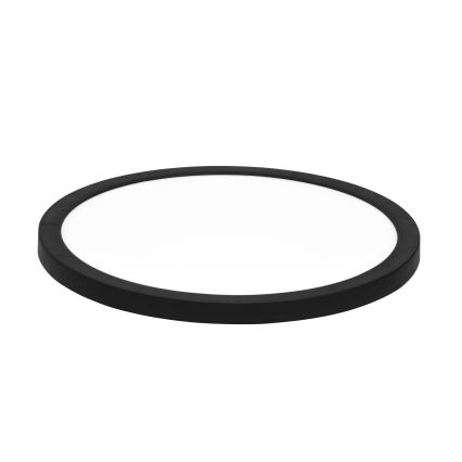 LED Dimmable χωνευτό φωτιστικό με αισθητήρα LEXA LED/12/18/24W/230V 3000/4000/6000K διάμετρος 30 cm μαύρο