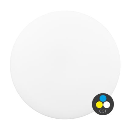 Φωτιστικό οροφής μπάνιου LED DISK LED/24W/230V 3000/4000/6500K διάμετρος 38 cm IP44 λευκό