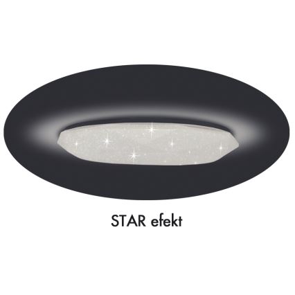 LED Ρυθμιζόμενο φωτιστικό οροφής DIAMANT LED/25W/230V + τηλεχειριστήριο