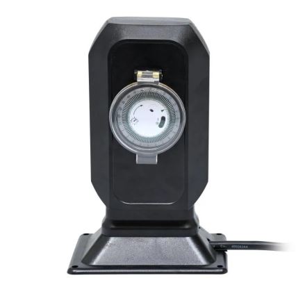 Κολωνάκι με πρίζα εξωτερικού χώρου και χρονοδιακόπτη 2Z IP44