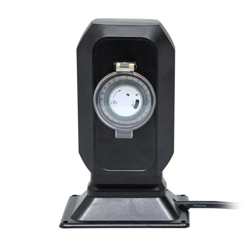 Κολωνάκι με πρίζα εξωτερικού χώρου και χρονοδιακόπτη 2Z IP44