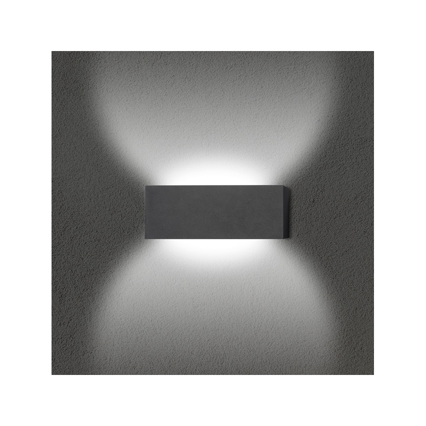 Επιτοίχιο φωτιστικό εξωτερικού χώρου LED OSKAR LED/12W/230V 4000K IP54