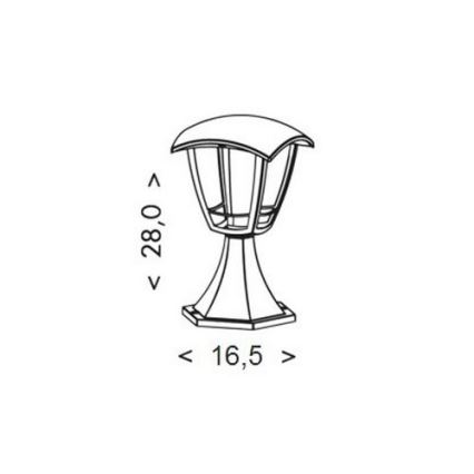 Φωτιστικό LED εξωτερικού χώρου VERONA LED/8W/230V IP44