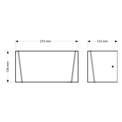 EcoStep 10306 - Στεγνωτήρας χεριών R4.1 720W/230V γραφίτης