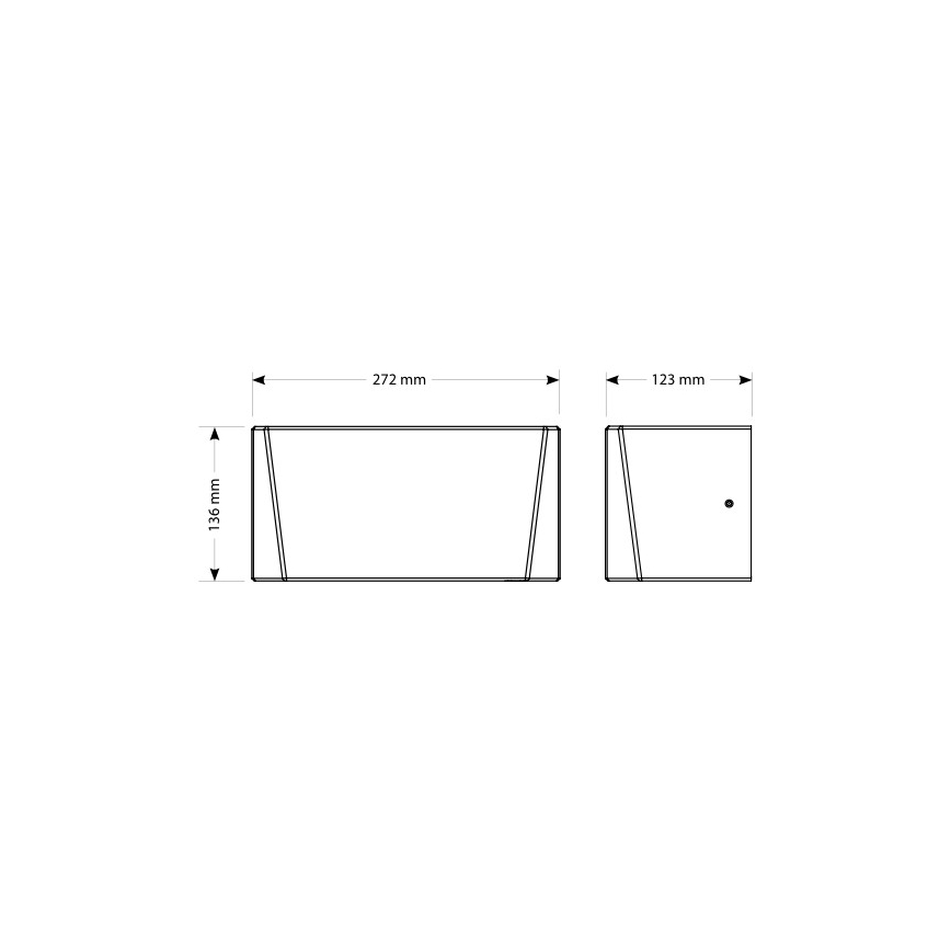 EcoStep 10307 - Στεγνωτήρας χειρών R4.1 720W/230V λευκός