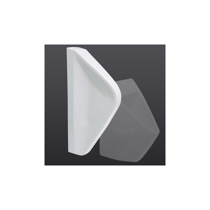 EcoStep 33001 - Διαχωριστικό για ουρητήρα 57,5x36 cm κεραμικό/λευκό