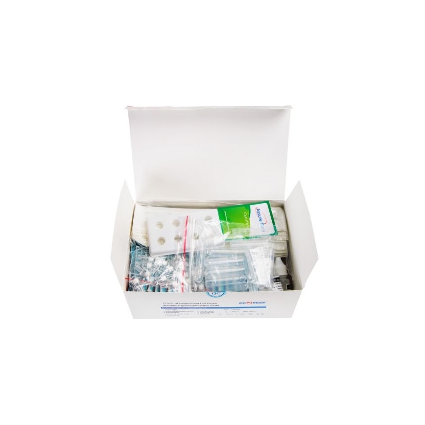 ECOTEST RAPID - Rapid test αντιγόνου COVID-19, συσκευασία 20 τμχ