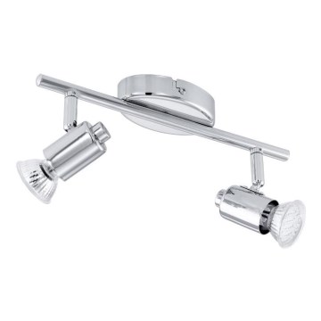 Eglo 13569 - Φωτιστικό σποτ  2xGU10 LED/2,5W/230V