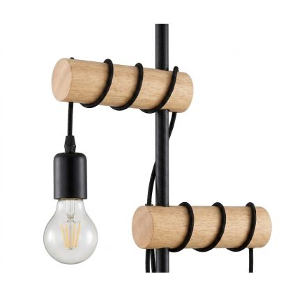 Eglo 183215 - Επιδαπέδιο φωτιστικό TOWNSHEND 2xE27/10W/230V