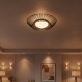 Eglo 200842 - Φωτιστικό οροφής LED PIASTRE LED/8,2W/230V Ø 39 cm μαύρο