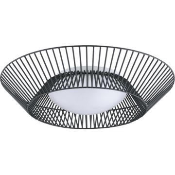 Eglo 200842 - Φωτιστικό οροφής LED PIASTRE LED/8,2W/230V Ø 39 cm μαύρο