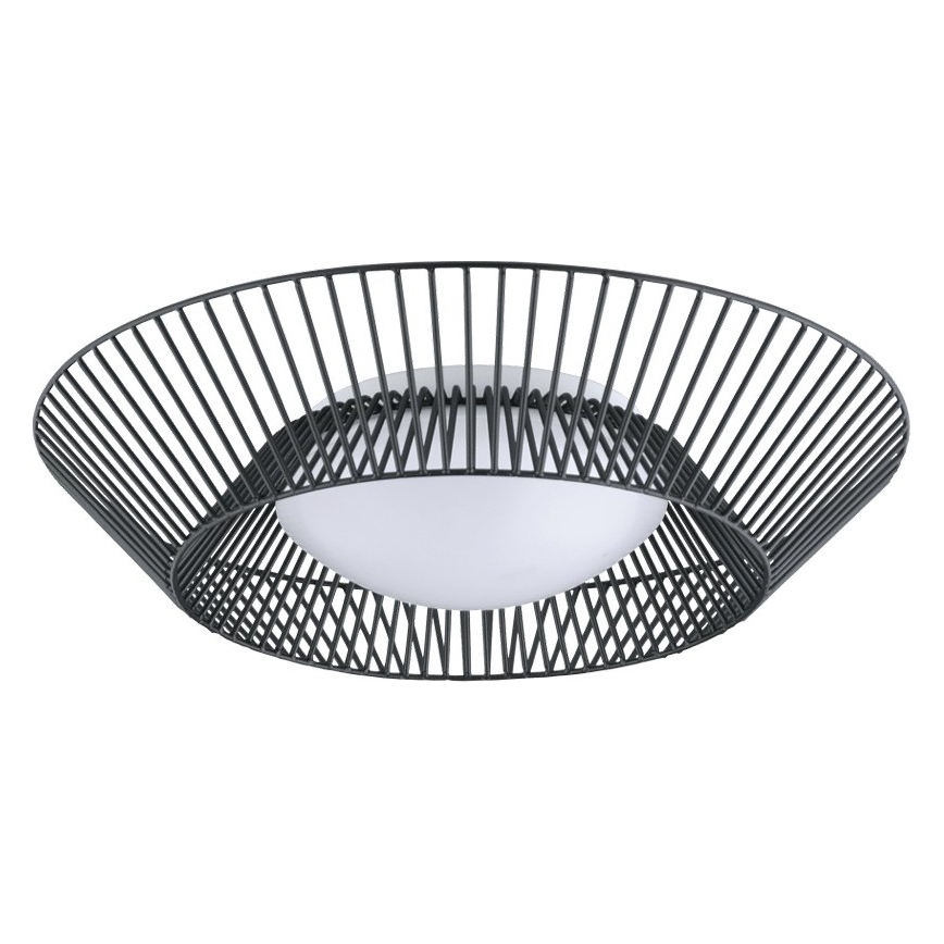 Eglo 200842 - Φωτιστικό οροφής LED PIASTRE LED/8,2W/230V Ø 39 cm μαύρο