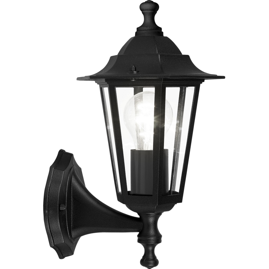 EGLO - Φως τοίχου εξωτερικού χώρου 4 1xE27/60W μαύρο