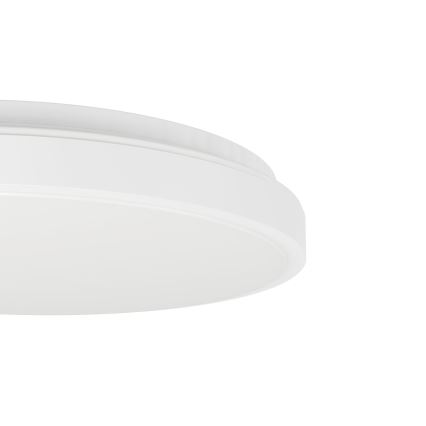 Eglo 300689 - Ρυθμιζόμενο LED RGBW φωτιστικό οροφής MONTARELLINO-Z LED/18,5W/230V 2700-6500K διάμ. 38,7 cm λευκό + τηλεχειριστήριο