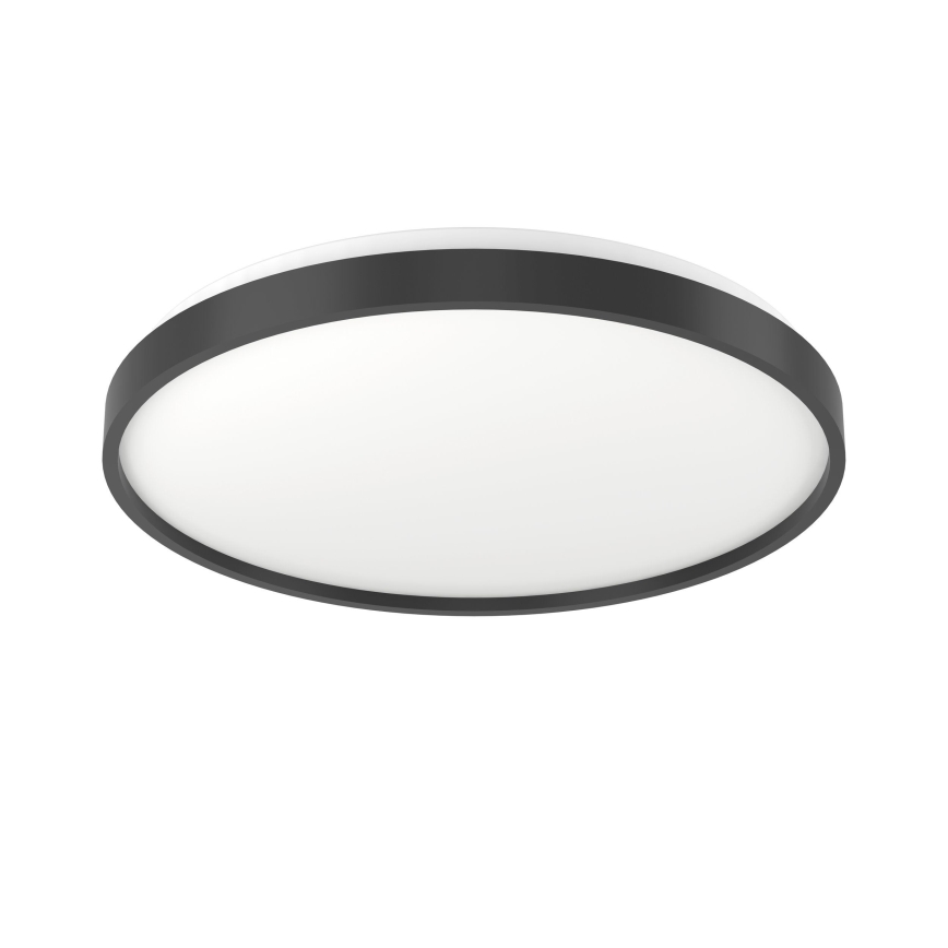 Eglo 300692- LED RGBW Ρυθμιζόμενο φωτιστικό οροφής MOZONCILLO-Z LED/28,3W/230V 2700-6500K Ø 48,4 cm μαύρο + τηλεχειριστήριο