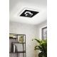 Eglo - Φωτιστικό οροφής LED LED/7,8W/230V μαύρο