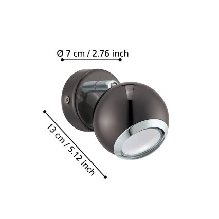 Eglo - LED φωτιστικό σποτ 1xGU10/3W/230V