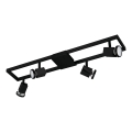 Eglo 31072 - LED σποτ φωτιστικό ZERACO 4xGU10/4,5W/230V μαύρο