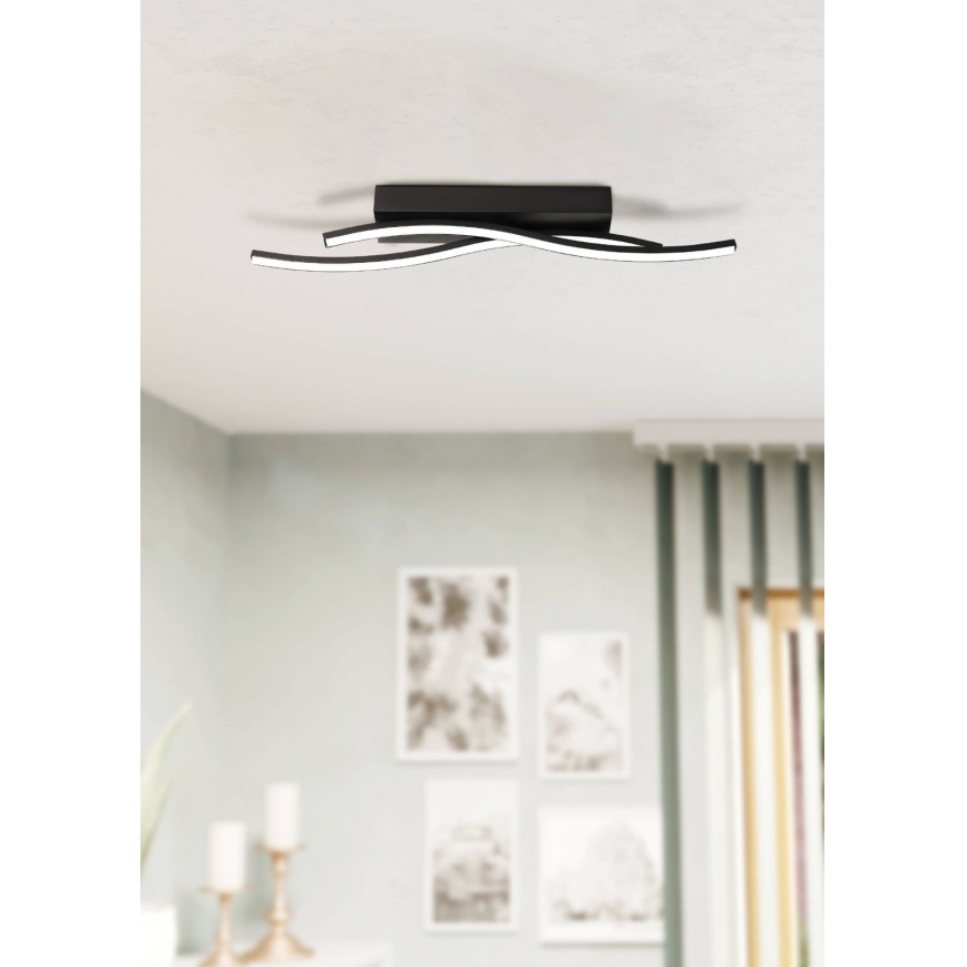 Eglo 31226 - Φωτιστικό οροφής LED ALBORAYA LED/10,8W/230V 3000K μαύρο