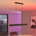 Eglo 31433 - LED RGBW Κρεμαστό φωτιστικό οροφής ντιμαριζόμενο ANDREAS-Z LED/38W/230V 2700-6500K μαύρο