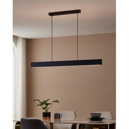 Eglo 31433 - LED RGBW Κρεμαστό φωτιστικό οροφής ντιμαριζόμενο ANDREAS-Z LED/38W/230V 2700-6500K μαύρο