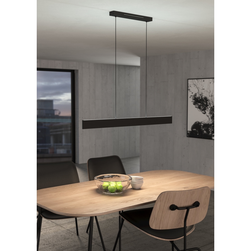 Eglo 31433 - LED RGBW Κρεμαστό φωτιστικό οροφής ντιμαριζόμενο ANDREAS-Z LED/38W/230V 2700-6500K μαύρο