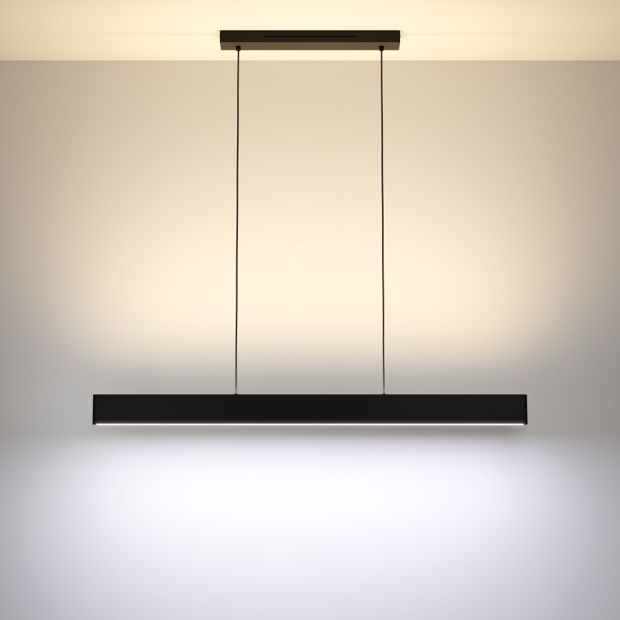 Eglo 31433 - LED RGBW Κρεμαστό φωτιστικό οροφής ντιμαριζόμενο ANDREAS-Z LED/38W/230V 2700-6500K μαύρο