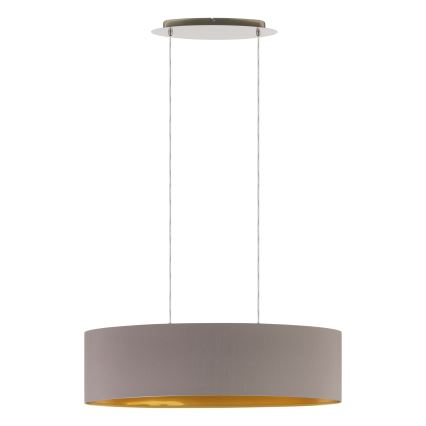 Eglo - Φωτιστικό οροφής με καλώδιο 2xE27/60W/230V