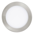 Eglo 31671 - LED εντοιχισμένο φωτιστικό οροφής FUEVA 1 LED/10,9W/230V Ø 17 cm